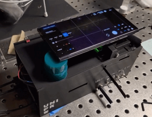 Collaboration with Uni Fribourg – Nature Communications: Single fluorescente molecules on a smartphone